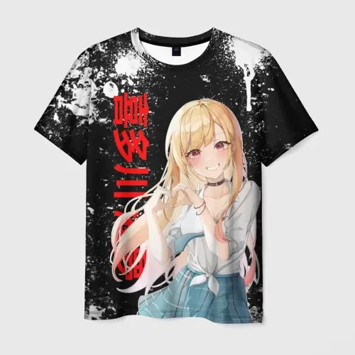 Фото Popular Marin Kitagawa Tshirt 3D Printed Casual Men/Women's Short-sleeve Kids Kawaii Anime T-Shirt Harajuku Unisex Clothes №3