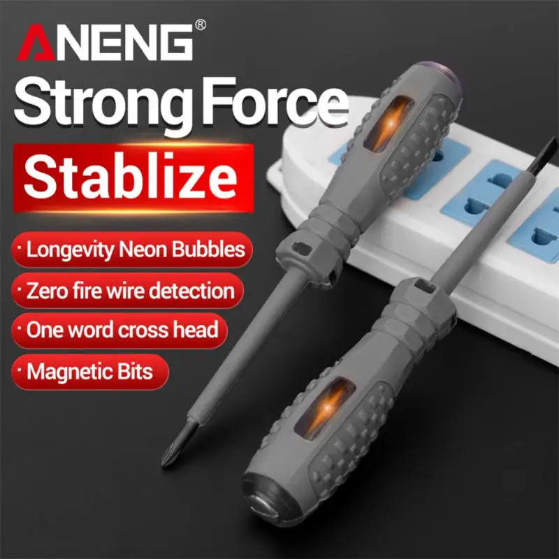 

Electric Voltage Tester Pen Screwdriver AC Non-contact Induction Test Pencil Voltmeter Power Detector Electrical Tester Pen
