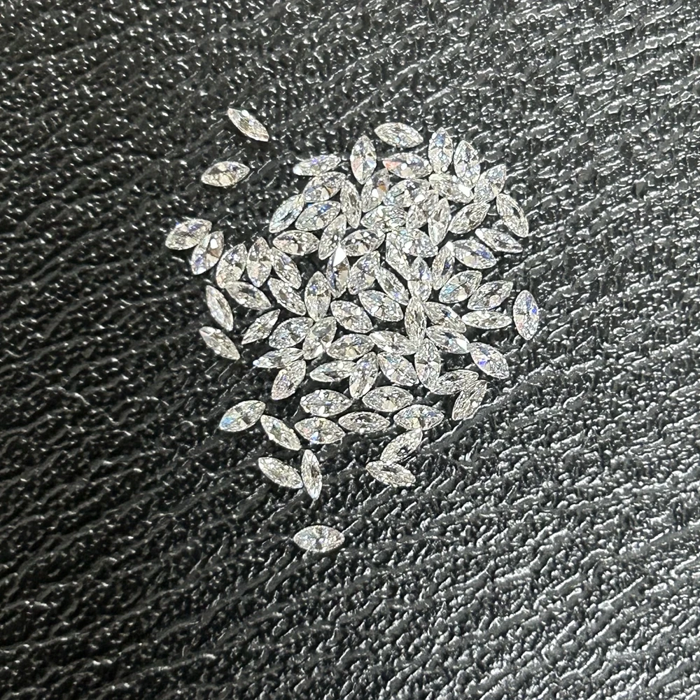 Meisidan 1 карат пакетик DEF VS Форма маркизы от 5x3 мм до 4x8 HPHT Lab Created Loose Diamond