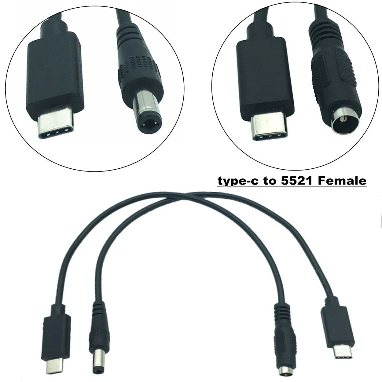 

Кабель-адаптер питания USB Type-c для питания x мм
