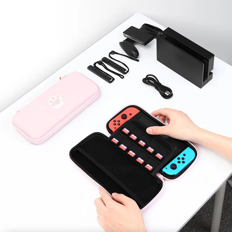 Good Quality Ultra Slim Protective Hard Shell Travel Storage Carrying Case Compatible With Nintendo Switch Console Accessories