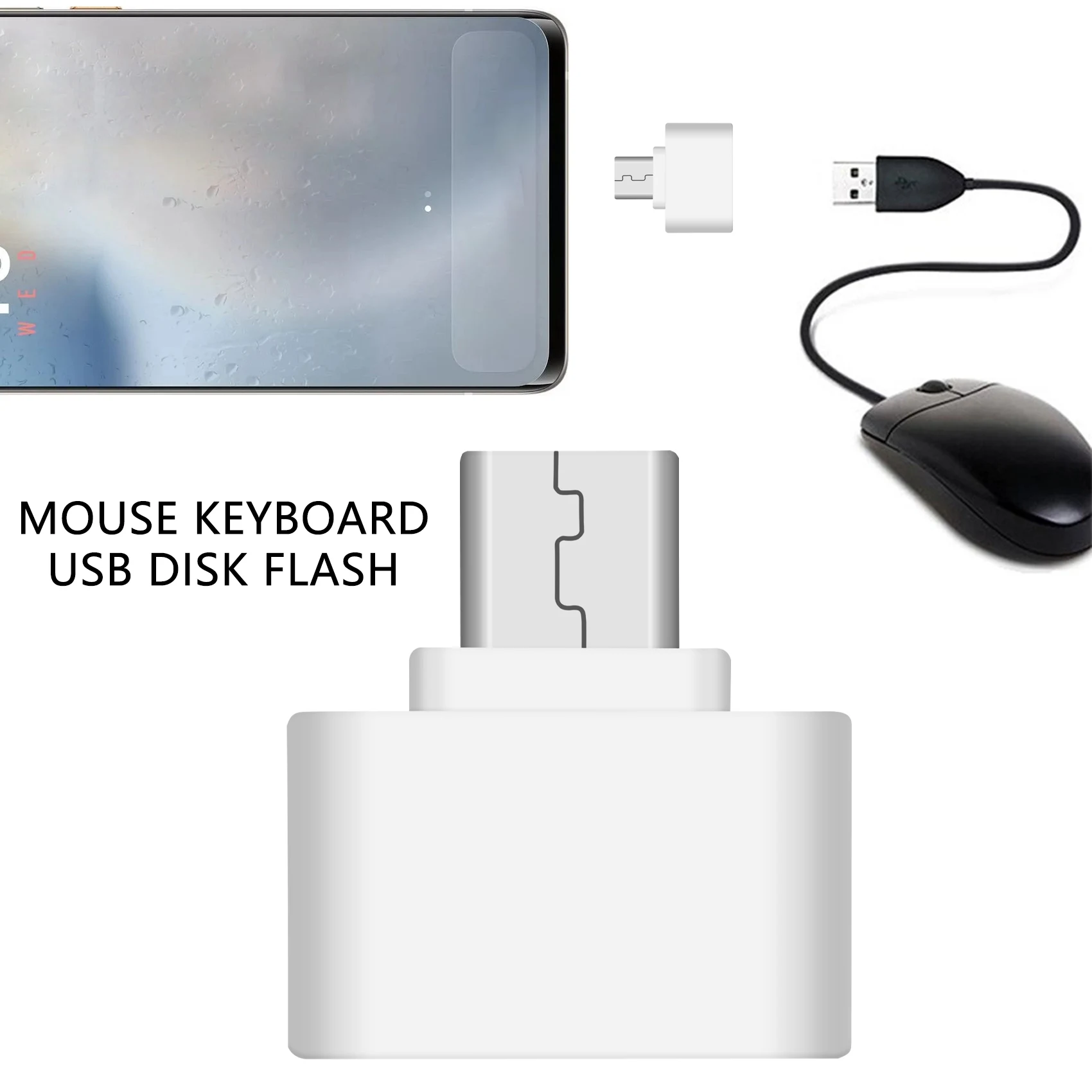 Usb 3.0 Type-C Otg Кабель-адаптер Type C Usb-C Конвертер Для Xiaomi Mi5 Mi6 Huawei Мышь Клавиатура Диск