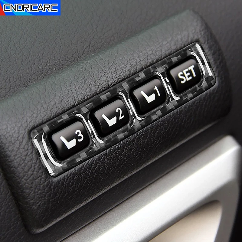 

Дверная панель, регулировка сиденья, кнопка памяти, рамка, отделка, Декоративная полоса из углеродного волокна для Lexus CT 2011-2017, автомобильные аксессуары, наклейка