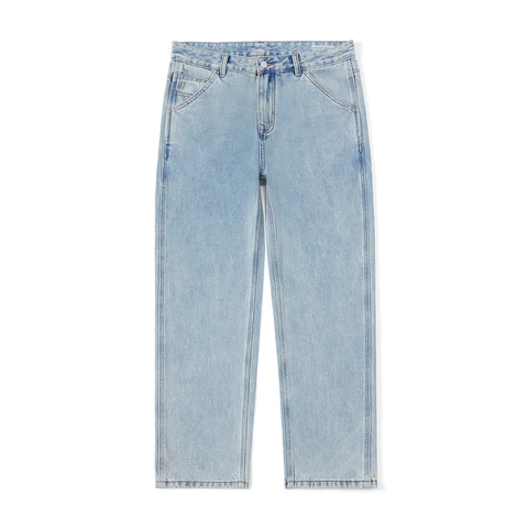 Мужские свободные джинсы SIMWOOD, винтажные джинсовые брюки с эффектом потертости, новинка весенне-летнего сезона 2024