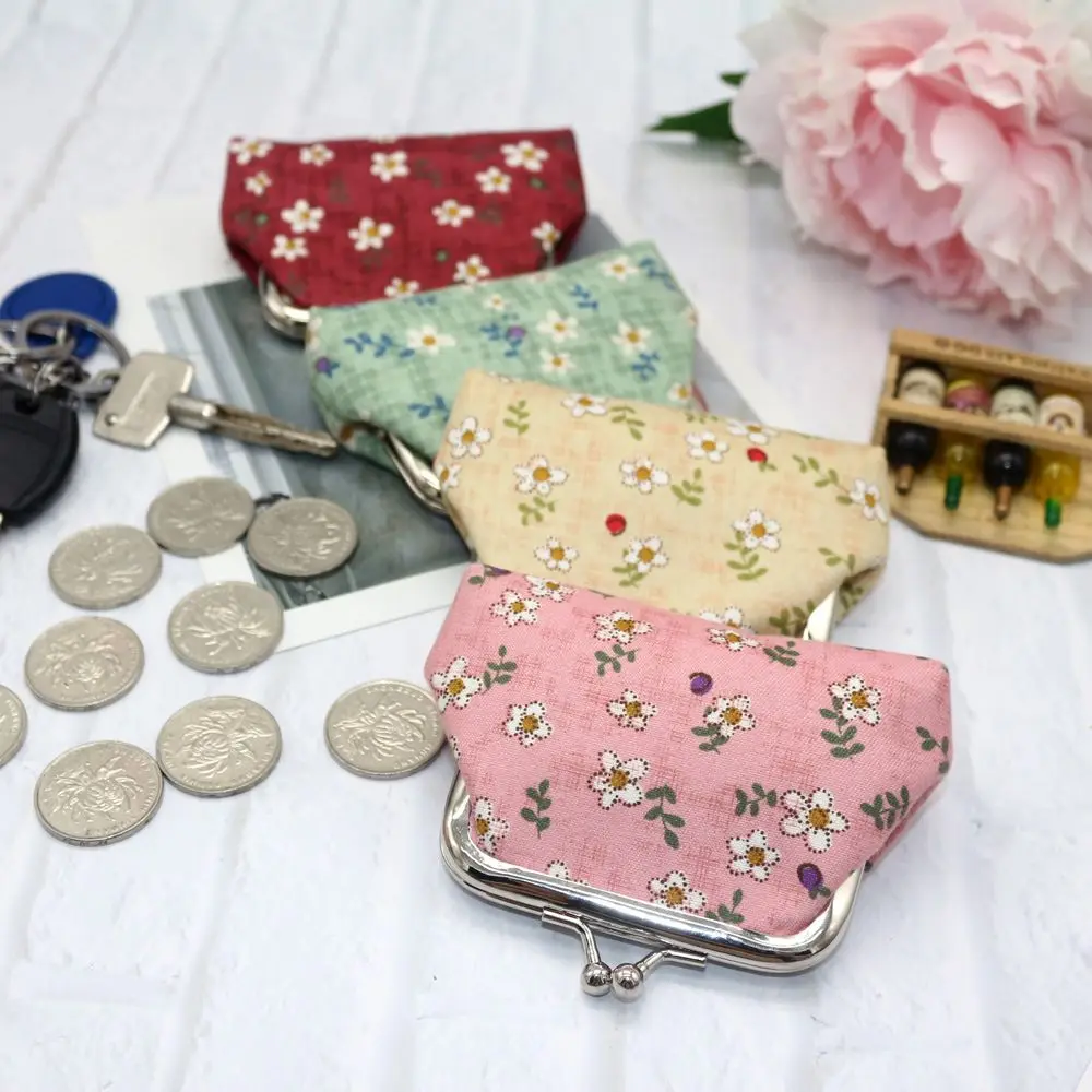 

Bright Colored Women Hasp Purse Vintage Retro Coin Purse Money Clip Clutch Bag Small Wallet