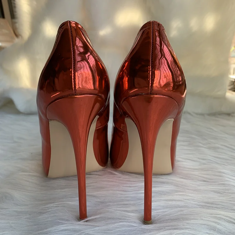 Бесплатная доставка элегантные женские туфли на очень высоком каблуке-шпильке