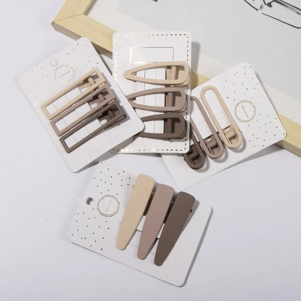 Paint Bb Clip Creative Hairpins Barrettes Korean Hair Accessories