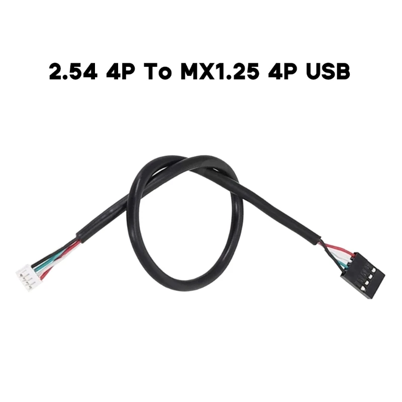 

4PIN Line 2.54-4P to MX1.25-4P USB Data Extension Cable for Printer Motherboard PC DIY 1PC