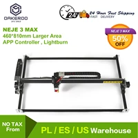 2021 neje master 2s max a40640 460 x 810mm app bluetooth control laser engraving machine lightburn laser engraver cutter