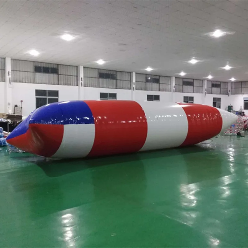 Бесплатная доставка 11x3м надувной водный коврик для прыжков игрушки подушка для прыжков на воде.