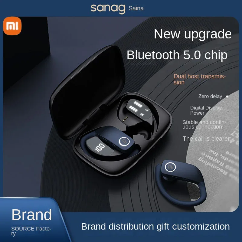 XIAOMI Z9 Ушной крючок Беспроводные наушники Bluetooth5.3 Басовый звук Спортивные Двойной