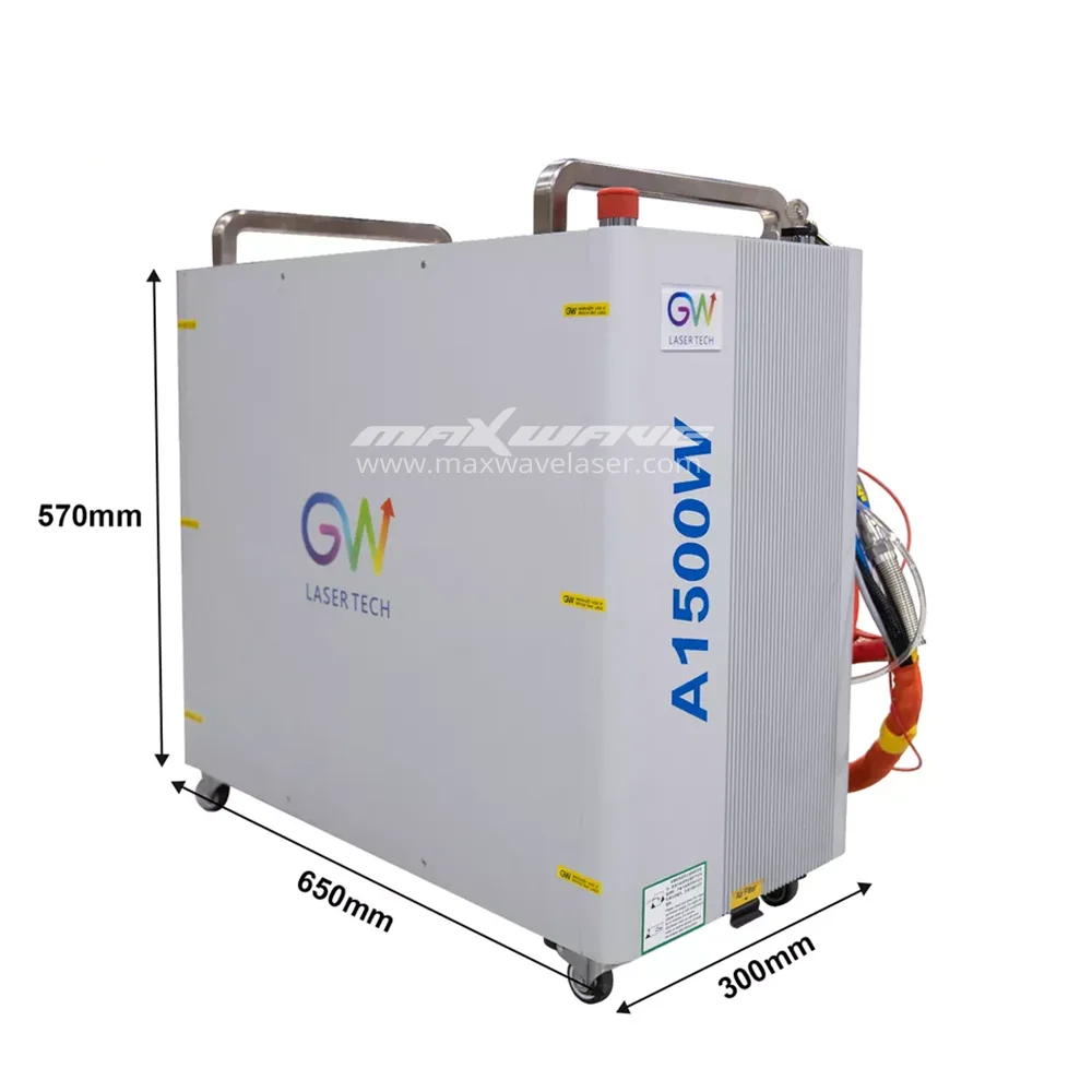 Портативный лазерный сварочный аппарат GW 1500 Вт волоконно-лазерный с воздушным