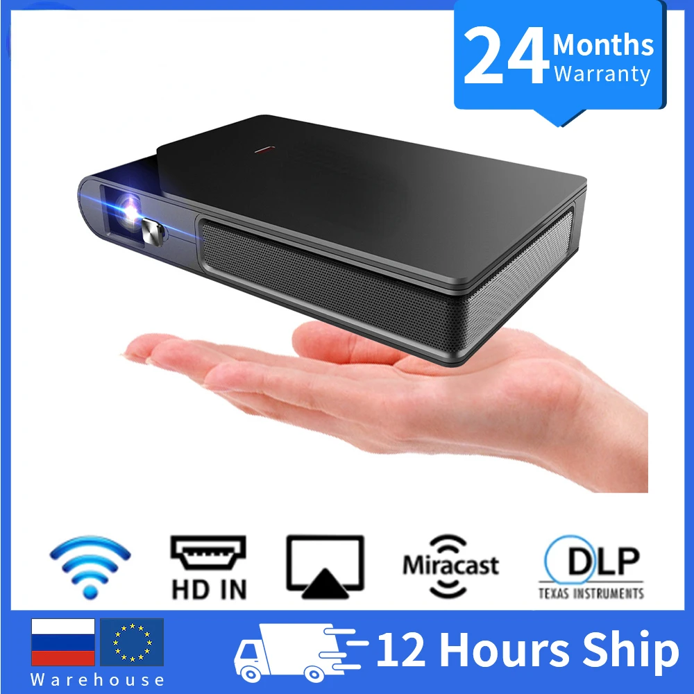 

Mini Projecteur Portable Video Full Hd 720P Led Beamer Home Theater System DLP Movie Projector Smartphone 3600 Lumens