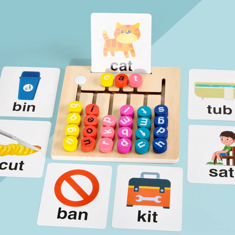 

Детские деревянные игрушки Монтессори, цветные буквы, лабиринт, подходящая игра, развивающая логическая Расстройка