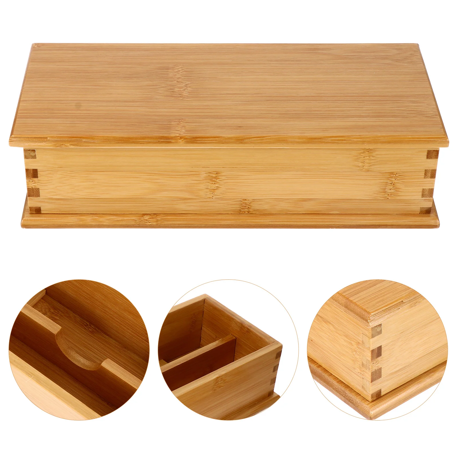 

1Pc Durable Useful Simple Practical Tableware Box Dish Box Flatware Case for Home