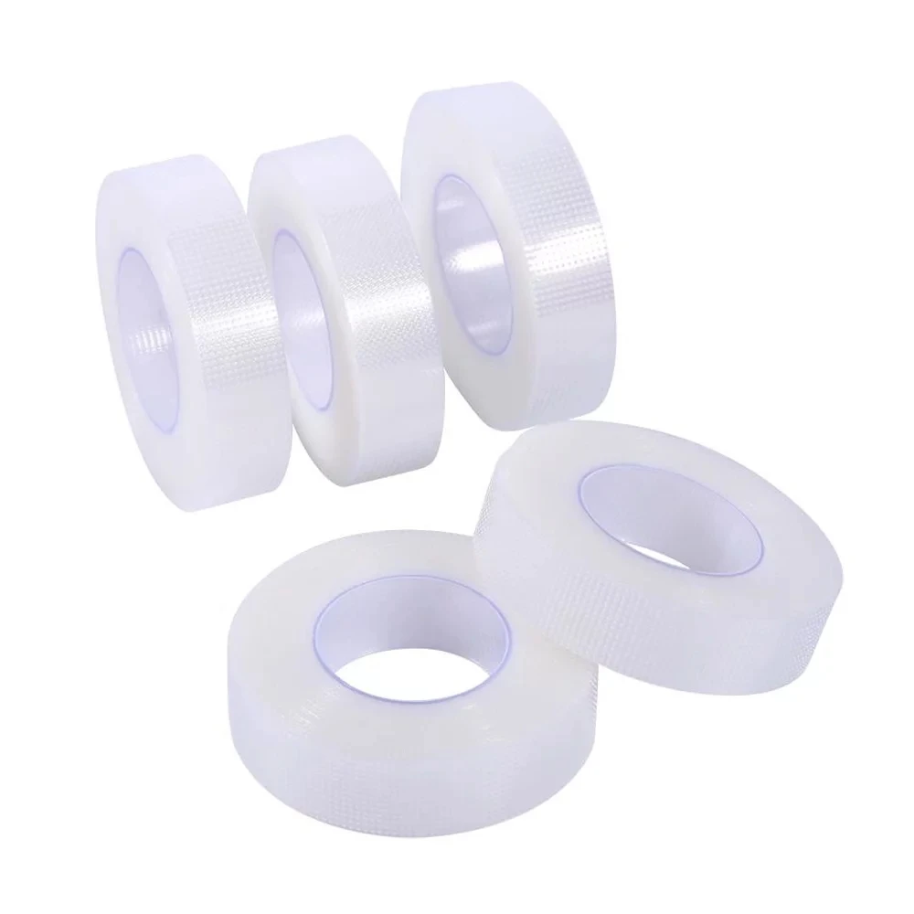 

5Rolls Lash Micropore Medical Transparent PE Tape 1.25X9m Private Label Box Available
