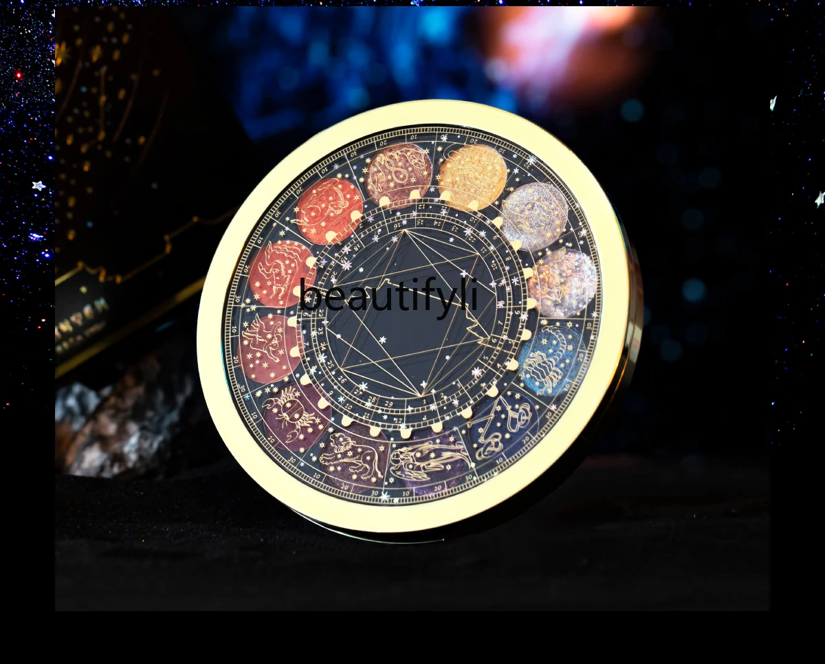 Блестящая пудра со звездным небом