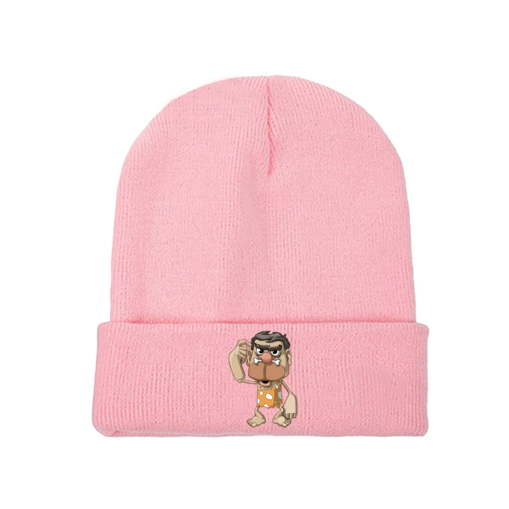 

Вязаная Шапка-бини с рисунком капитана кавимана и подростков, зимняя теплая шапка