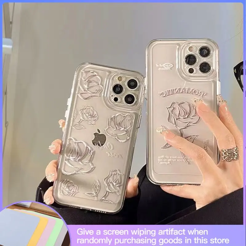 

Прозрачный телефон премиум-класса, планшетофон для IPhone13 12Promax 13promax 11Promax 12pro 13pro, простой и стильный мягкий телефон, планшетофон