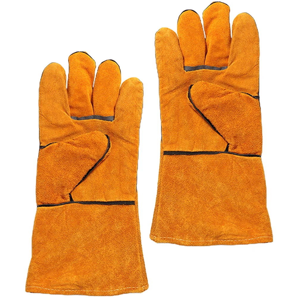 

1 Pair Glove Grill Barbecue Mitts Barbecue Grill Heat Resistant For Grilling