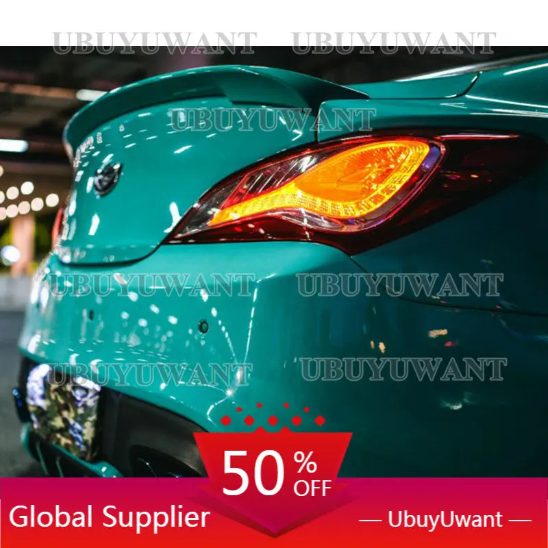 

Car Accessories For Hyundai Tiburon Genesis Coupe 2009-2012 High Quality Carbon Fiber Rear Trunk Spoiler Wing