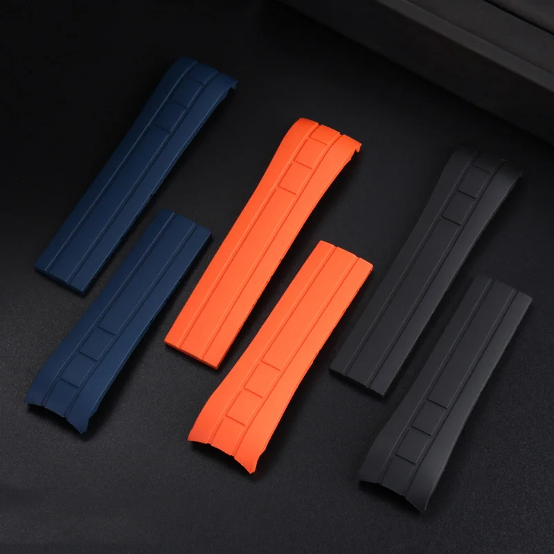 22mm 23mm Rubber Strap Diving Waterproof Silicone Watchband Men Replacement Bracelet Watch Band For Mido m005 M005430a