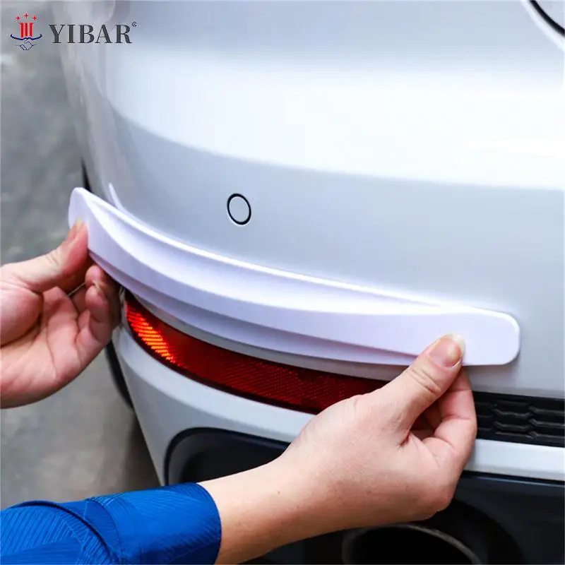 

2pcs Car Bumper Protector Strip Guard Corner Protection Strips Scratch Protector Crash Blade Anti-collision Auto Accessories