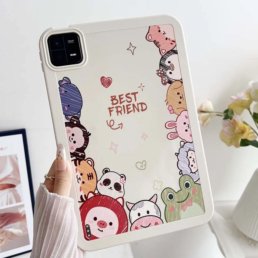 Чехол для Xiaomi Mi Pad 6 6Pro чехол 5 5Pro 11 дюймов с рамкой картин цветной рисунок планшета