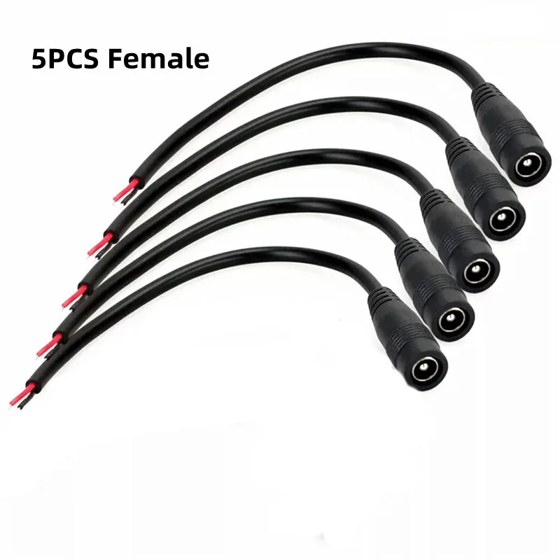 Разъемы постоянного тока HEGUOGUO DC Connector 12В 5,5x2,1 мм