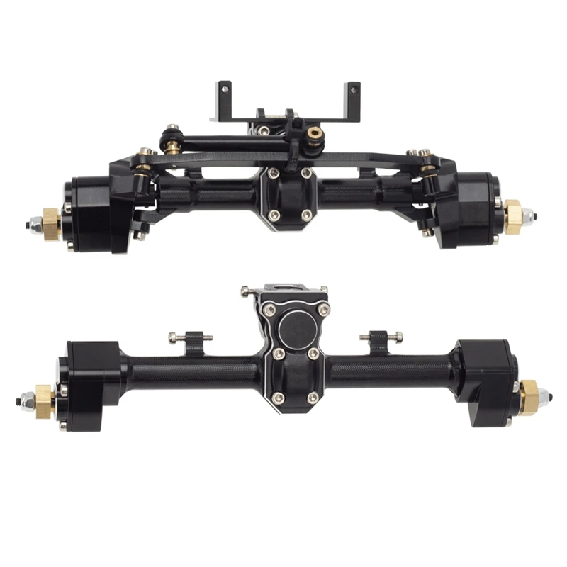 

Metal Complete Front And Rear Portal Axle Set For 1/24 RC Crawler Car Axial SCX24 Gladiator JLU Bronco C10 Deadbolt