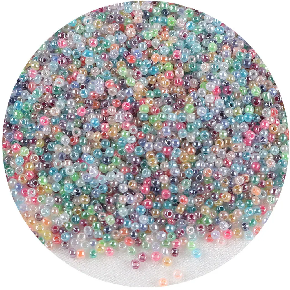 

2mm 450g Imitation Pearls Czech Beads Glass Seed Beads for Jewelry Making Earring Necklace Bracelet Handmade DIY