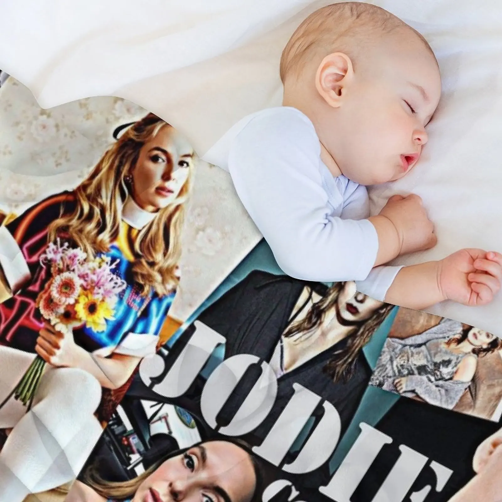 Jodie Eat очень большое фланелевое одеяло