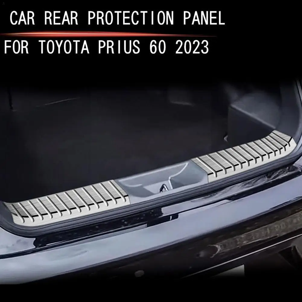

Car Rear Bumper Foot Plate Trunk Door Sill Guard Pedals Cover Protector Car Accessories For Toyota Prius 60 Series 2023 202 Q0I8