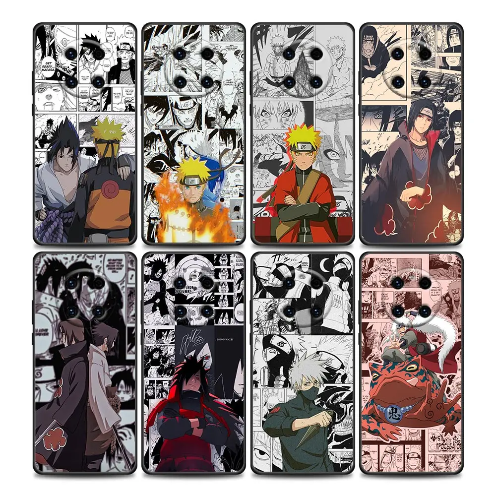

NARUTO Anime Phone Case for Huawei Y6 Y7 Y9 2019 Y5p Y6p Y8s Y8p Y9a Y7a Mate 10 20 40 Pro RS Soft Silicone