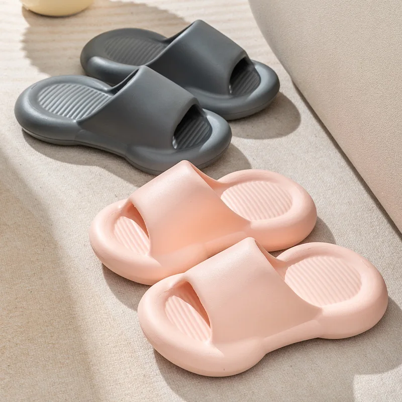 

Женские и мужские шлепанцы для дома, шлепанцы на платформе, Мягкие Шлепанцы из ЭВА, на толстой подошве, для душа, сланцы, лето 2023