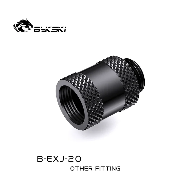 Bykski B-EXJ-20 20 мм удлинительные фитинги папа-мама бутиковый ромбовидный узор