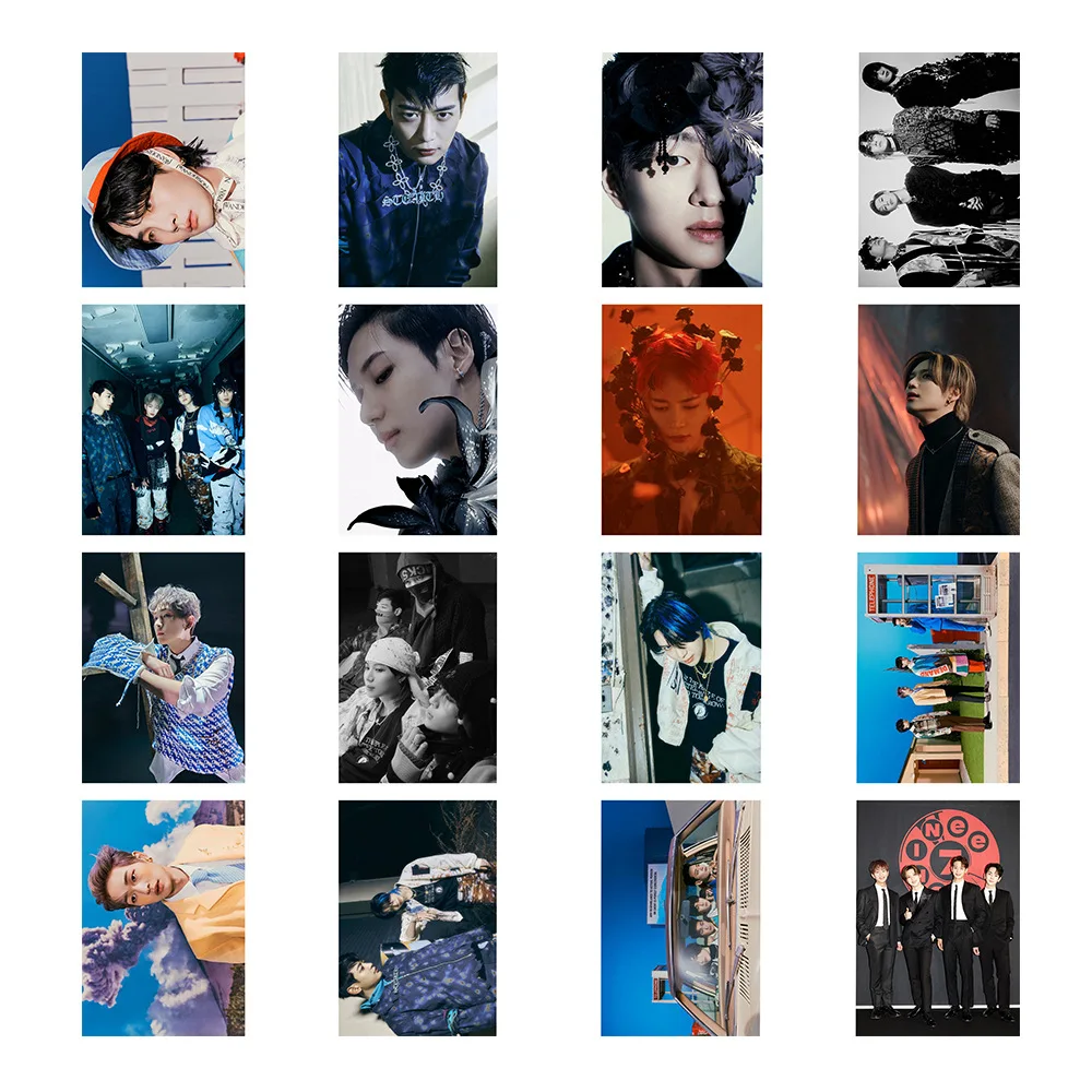 

16 шт./компл. KPOP SHINee фотооткрытки Don't Call Me двухсторонний альбом LOMO открытки TAEMIN ONew MINHO открытки для поклонников коллекция 78d