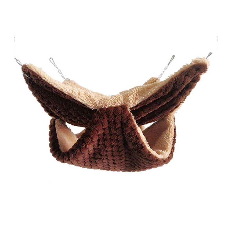 

Подвесной гамак E9LD для маленьких животных, кровать для морских свиней, короткая кровать для сна с изображением птицы