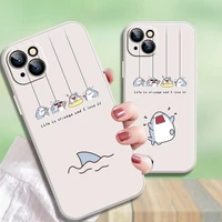 cartoon shark phone case for iphone 12 pro max 6 6s xr 13 11 12 max pro mini x xs 8 plus 7 7p se 2020 7f4v mirror fashion