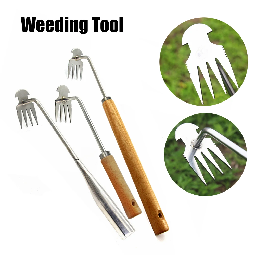 

Multifunctional Garden Weeders Grass Rooting Loose Soil Hand Weeding Removal Puller Manganese Steel Weeder Garde Tools