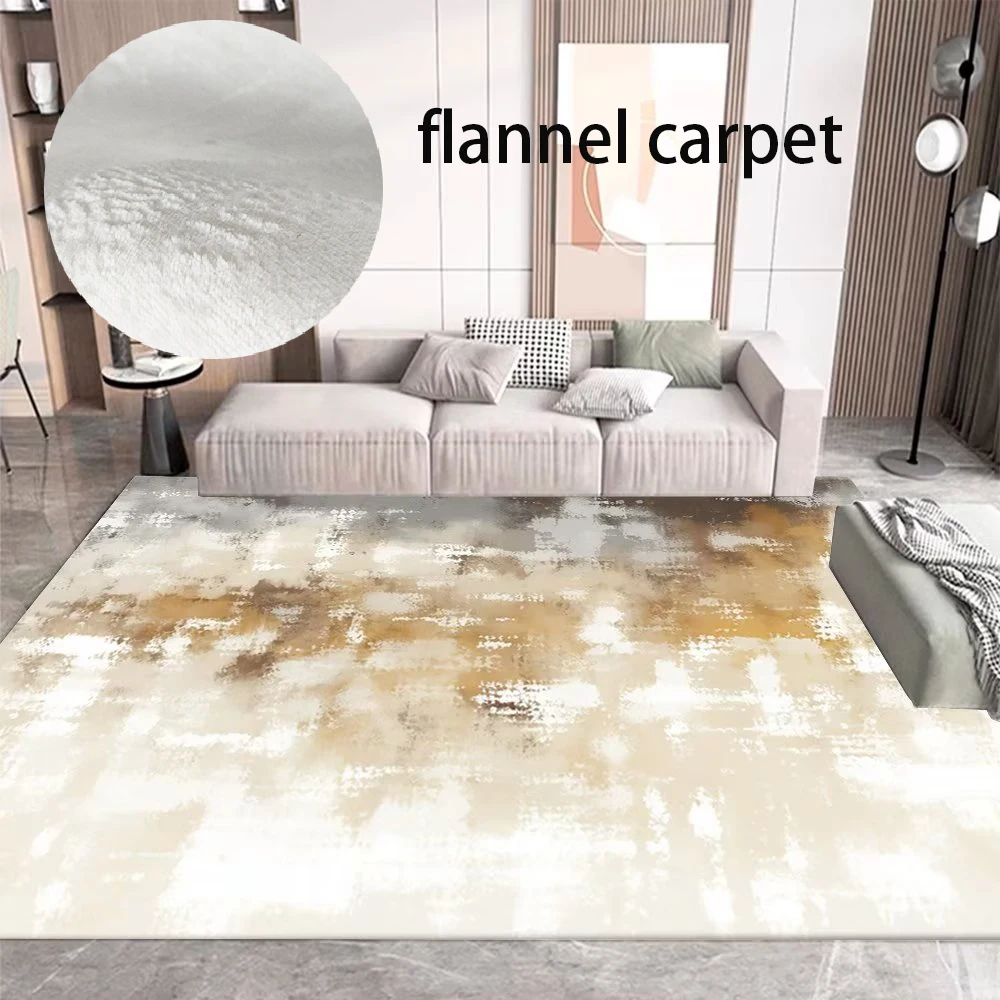

Wabi-sabi Style Rugs for Bedroom Large Area Carpets for Living Room Non-slip Home Decor Rug Rectangular Flannel Cloakroom Mat