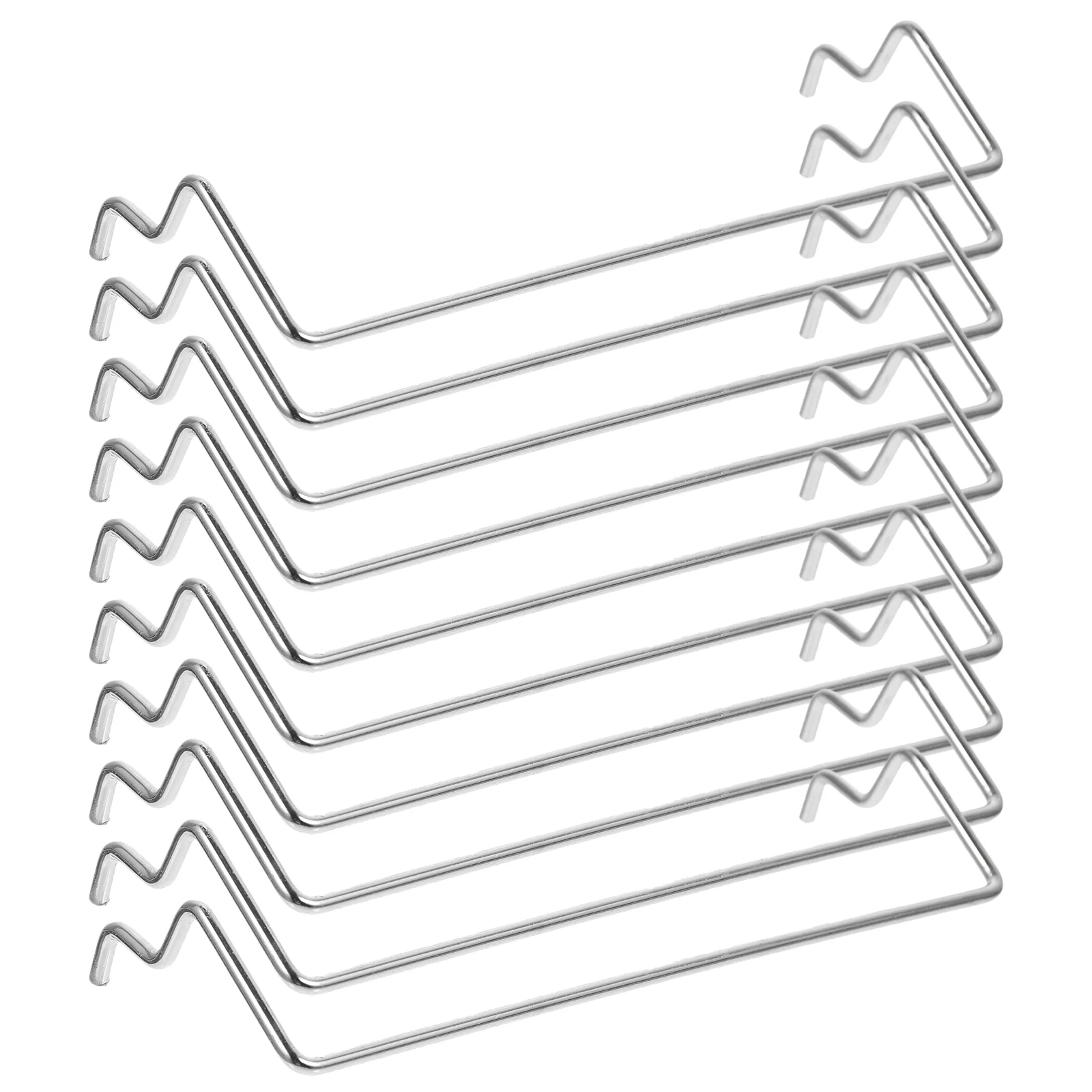 

10 Pcs Metal Peg Board Hook Clothes Rack Pegboard Paper Towel Holder Iron Hooks