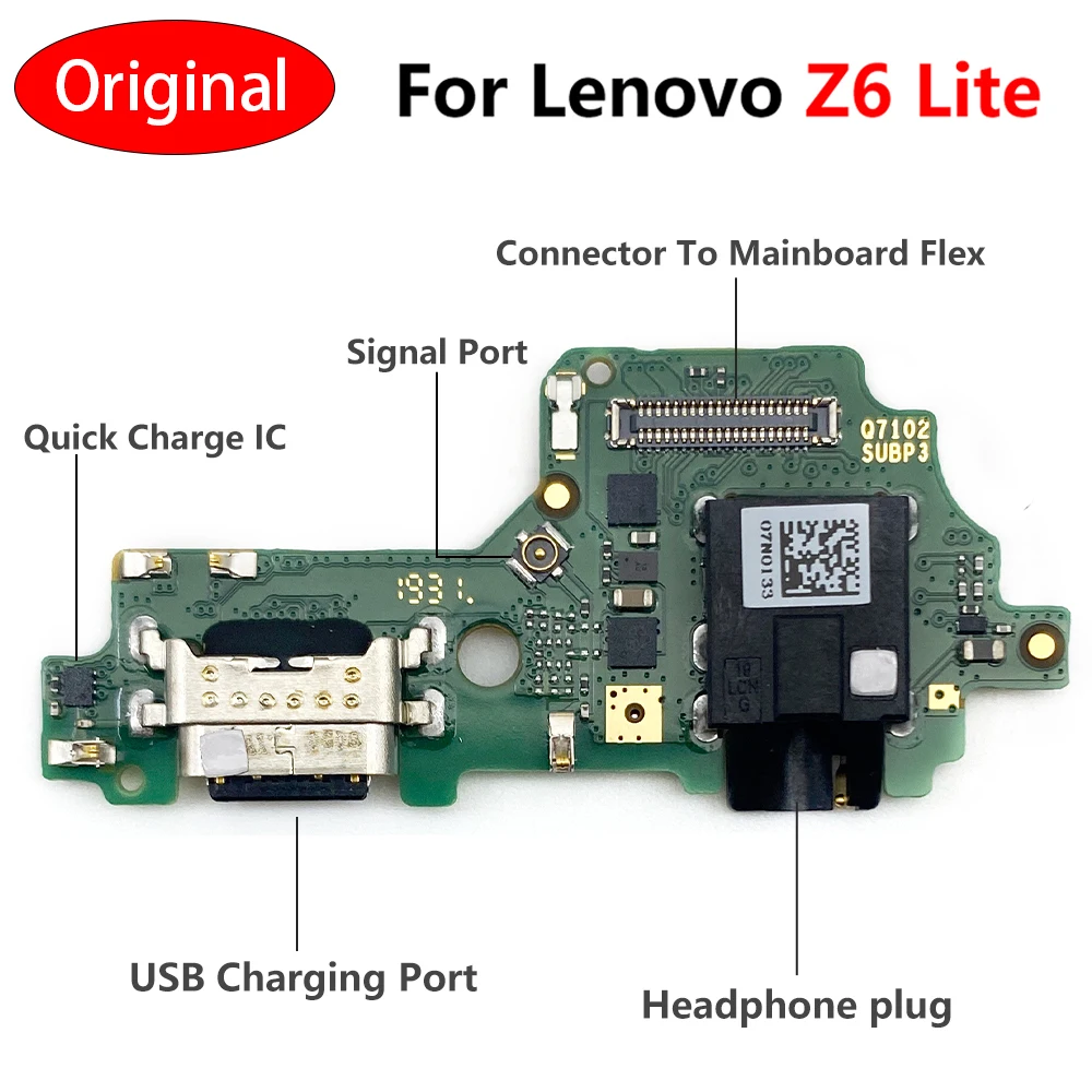 Гибкий USB-кабель для зарядного устройства док-станции Lenovo Z6 Lite
