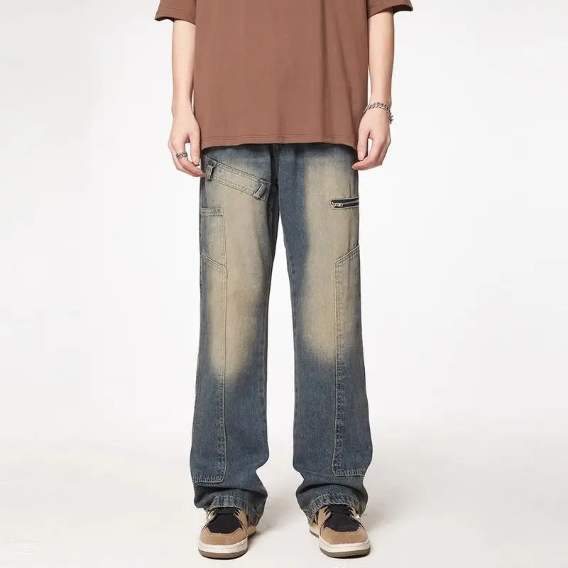 Американский хип-хоп High Street для мужчин и женщин модные индивидуальные прямые