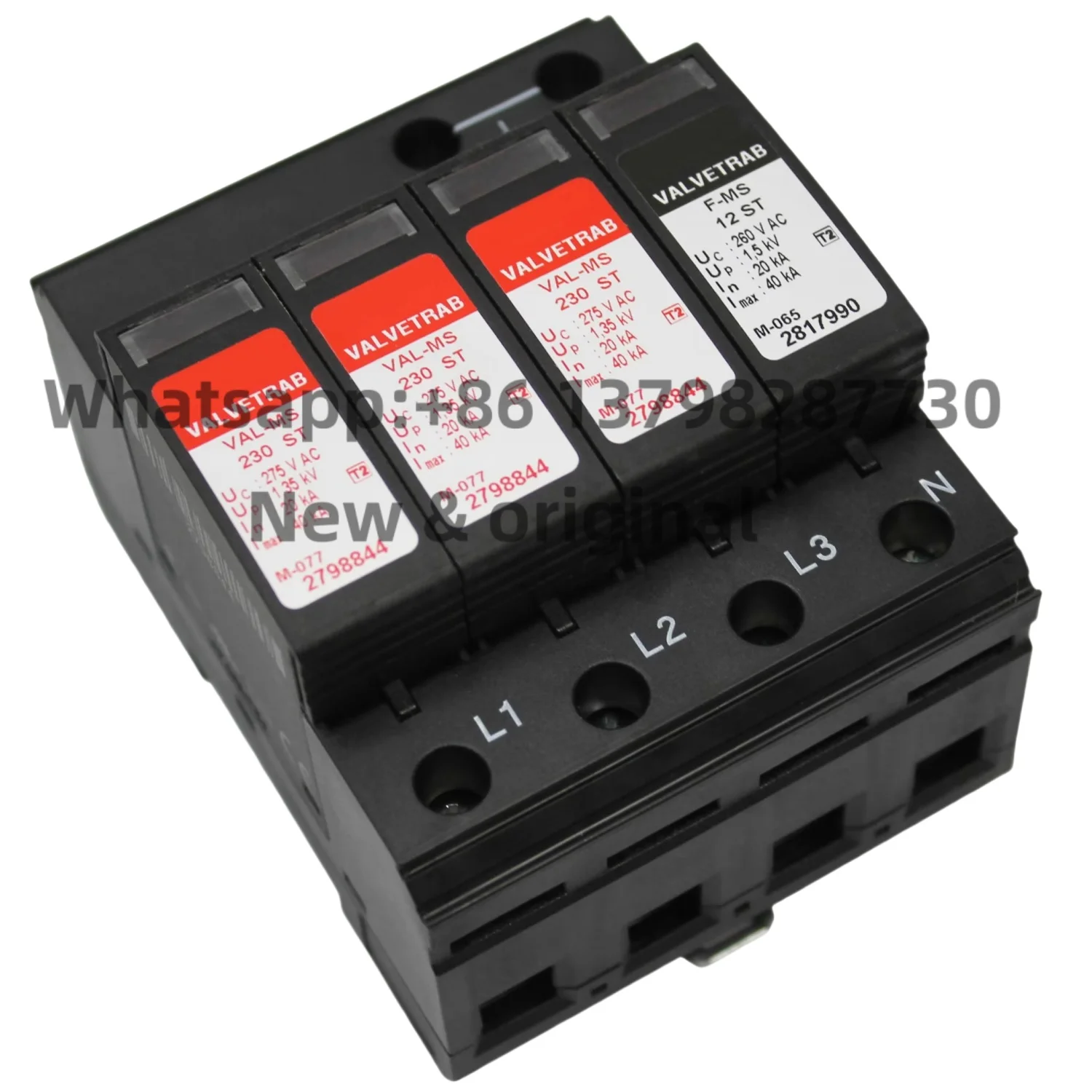 Новое оригинальное устройство для защиты от всплесков напряжения 2838209 VAL-MS 230/3 + 1
