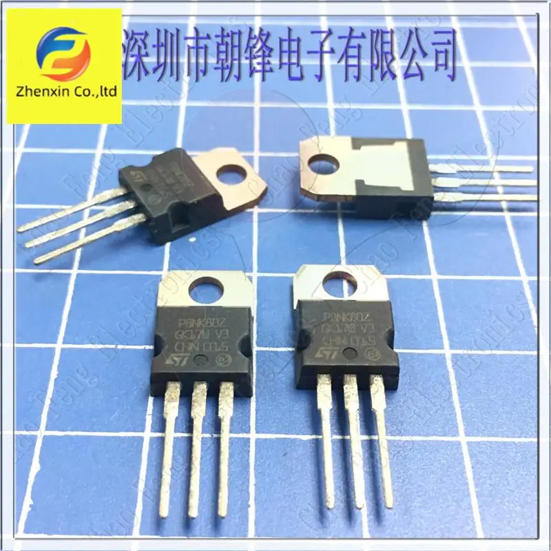 

10pcs original new STP8NK80Z P8NK80Z TO220