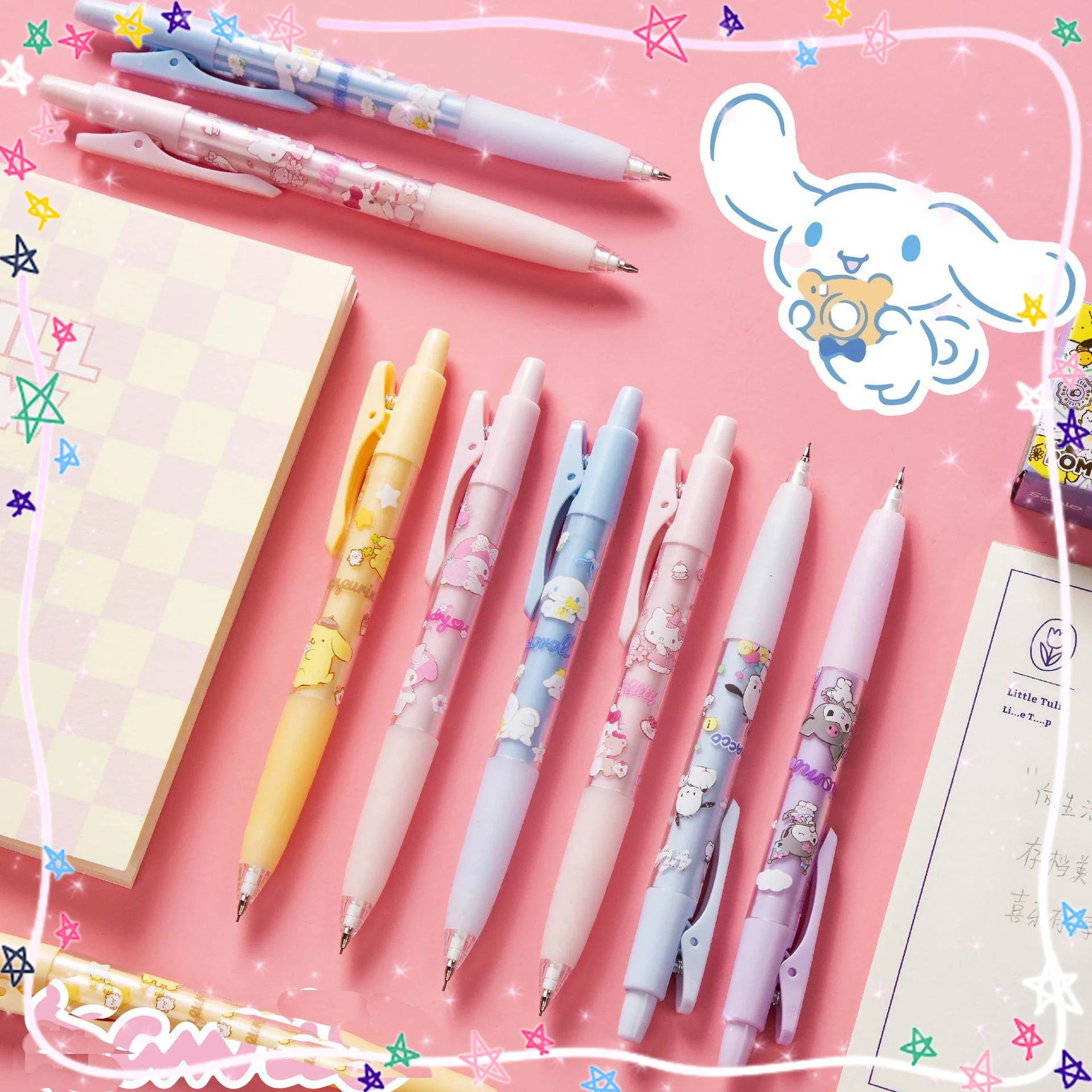 

Sanrioed Mechanical Pencil Kawaii Students Stationery School Pupil Anime My Melody Kuromi Pochacco Cinnamoroll Kids Girls Gifts