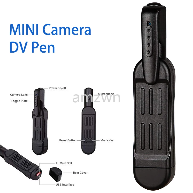 Мини-камера T189 FULL HD1080P DV DC Secret носимая маленькая ручка-камера