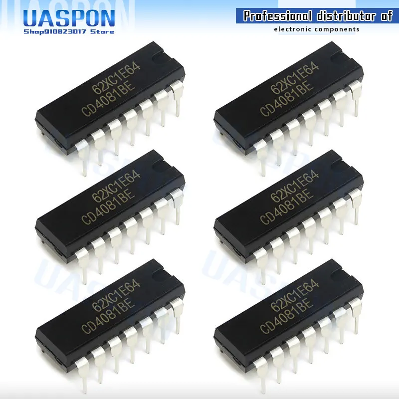 10 шт. CD4081BE DIP14 CD4081 DIP 4081 4081BE DIP-14 Новый и оригинальный IC