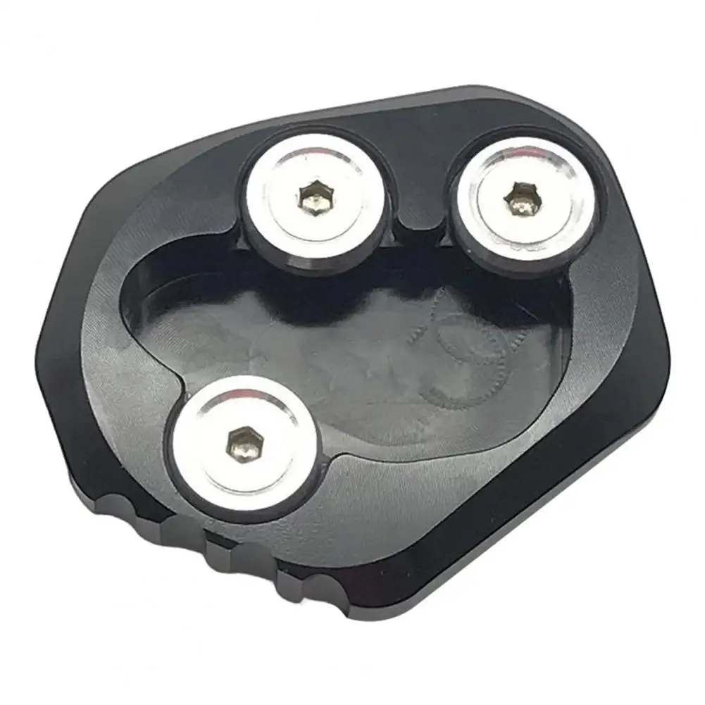 

Motorcycle Kickstand Rust-proof Side Stand Pad Aluminum Alloy Modification Parts Durable Motorcycle Foot Support Pad Bracket